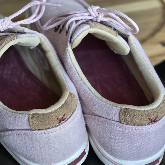 Twisted X Kicks Pink Womens Size 9.5 Medium Loafer Moccasin Cruiser - Picture 9 of 10